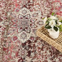 Concept Looms Vintage Kashan Red Rug, in 3 Sizes