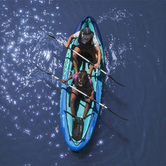 Tobin Sports Wavebreak 10Ft (3.3M) 2 Person Inflatable Kayak Set