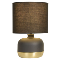 Black & Gold Touch Lamp