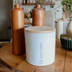 Sand & Fog Fragranced Candle, 1.5Kg in Beach Linen