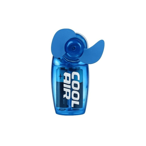 3 x Handheld Mini Fan - Battery Operated - Portable Pocket Cooling Fans