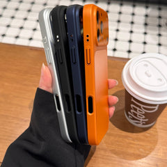 Phone Case: Premium Case for iPhone with Glass Large Window Design for iPhone 15 Pro And 17 Series Minimalist Protective Cover Stylis