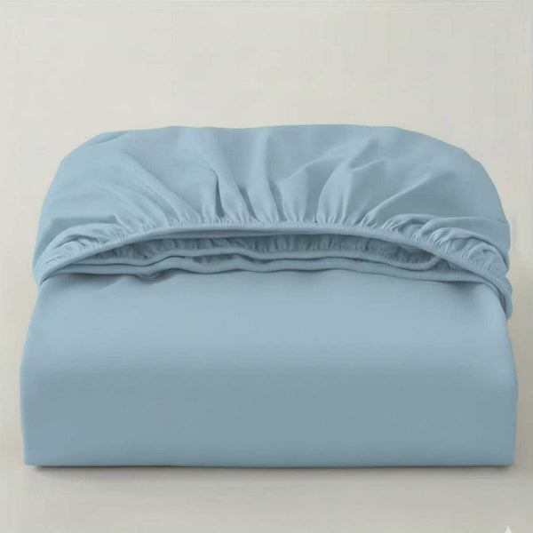 FORZA TEXTILES - 25cm Deep Fit Fitted Sheet – Simple and Reliable Bed Sheet Designed for a Perfect Mattress Fit, Easy Care for Routine Washing and Maintenance, Elasticated Border Keeps the Sheet in Place All Day, Ensures a Neat and Tidy Bed Finish, Practi