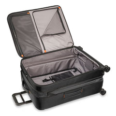 Briggs & Riley ZDX 74Cm Large Expandable 4 Wheel Spinner Suitcase in Black