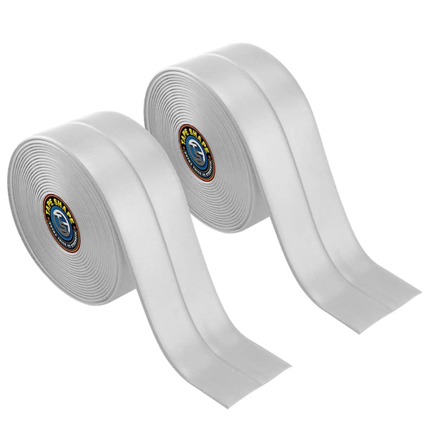 2 Rolls White Bath Sealant Strip Caulk Strip Sealant Tape Water Resistant, Bathroom, Bathtub, Toilet, Wall Floor & Sink.