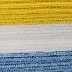 Amazon Basics Microfibre Cleaning Cloth, Pack of 24, Multi Colored, Blue, Orange & White, 40.5 Cm X 30.5 Cm