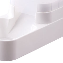 Pet Feeder Pets Food Feeder and Waterer Set 3.8L 2.1kg, 29*13.5*28.5cm, Travel Supply Feeder and Water Dispenser for Dogs Cats Pets Animals