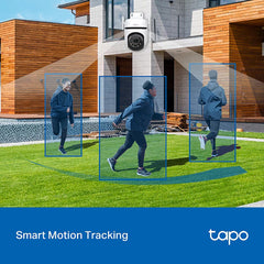Tp-Link Tapo C520WS 2K 4MP Outdoor Pan/Tilt Security Wi-Fi Camera -2 Pack