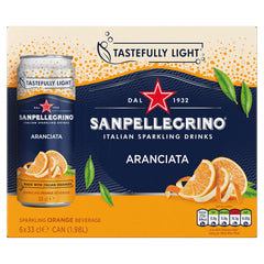 San Pellegrino Orange and Lemon, 4 X 6 X 330Ml