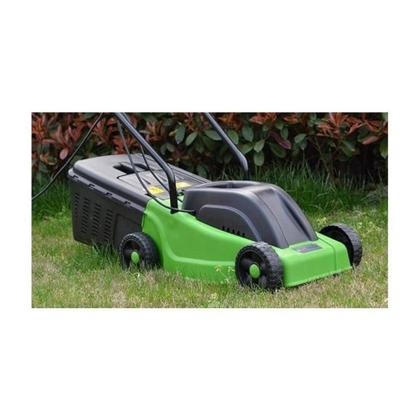 ToolTronix Electric Rotary Lawnmower with 1000w Turbo Drive Motor 30 cm Steel Blade, Air-Lift Grass Collection Technology, 10m Cable with BS Plug, 25 litre Lawn Mower Collection Box
