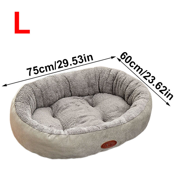 Pet Dog Bed Cat Beds Luxury Soft Washable Puppy Cushion Warm Pet Basket-S M L XL