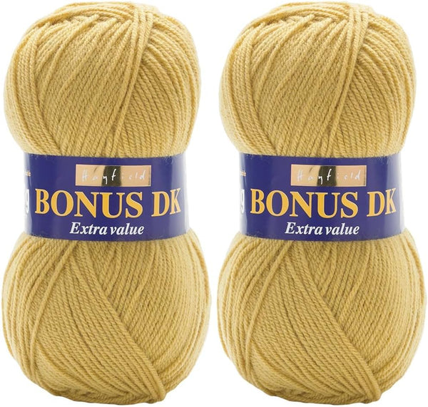 Sirdar Hayfield Bonus DK Double Knitting, White (961), 100G