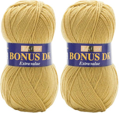 Sirdar Hayfield Bonus DK Double Knitting, White (961), 100G