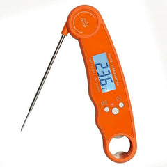 Alivio Instant Read Digital Meat Thermometer, 1–3s Fast, ±0.8°F Accuracy, Backlit LCD, Foldable Probe, BBQ & Cooking Tool (Pack of 1Pc)