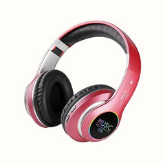 Upgraded Wireless Headphones with Deep Bass, Built-in Mic, Lightweight Foldable Design, 3.5mm Audio Jack, Stereo Sound for Travel, Work, Laptops, and Mobile Devices - iOS Gaming Headset, Ideal Christmas Gift, Headphone Hearing Experience