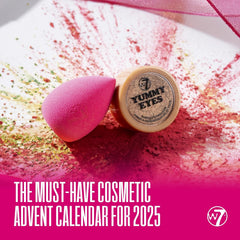 W7 Beauty Blast Advent Calendar 2025 - Individually Boxed Makeup & Cosmetic Surprises for the 24 Days to Christmas - Cruelty Free, Holiday Gifting