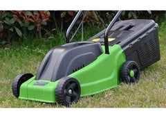 ToolTronix Electric Rotary Lawnmower with 1000w Turbo Drive Motor 30 cm Steel Blade, Air-Lift Grass Collection Technology, 10m Cable with BS Plug, 25 litre Lawn Mower Collection Box