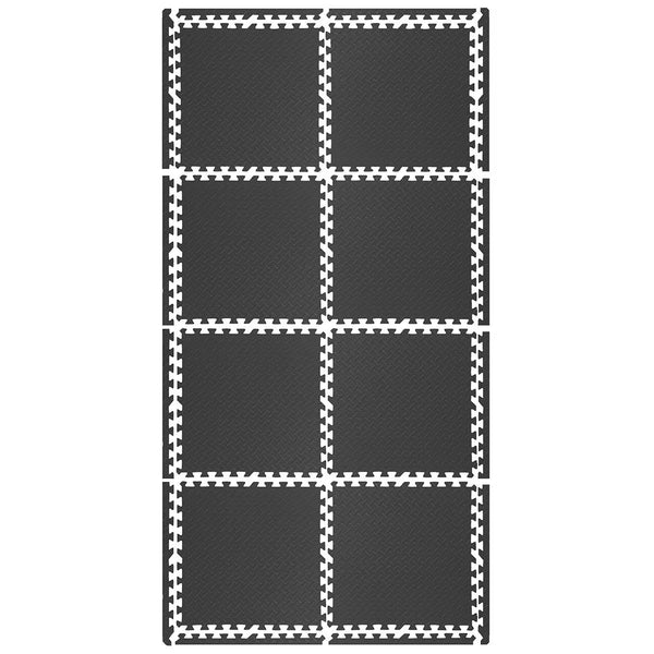 Best Step Microban Interlocking Comfort Flooring - (61 X 61 X 1.2 Cm) - 8 Pack