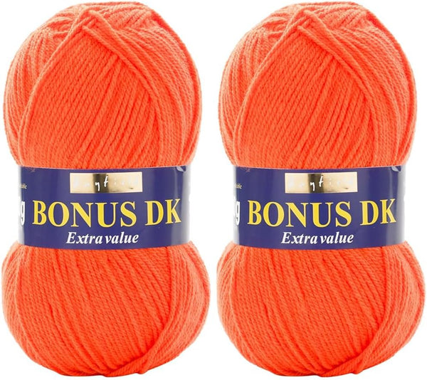 Sirdar Hayfield Bonus DK Double Knitting, White (961), 100G