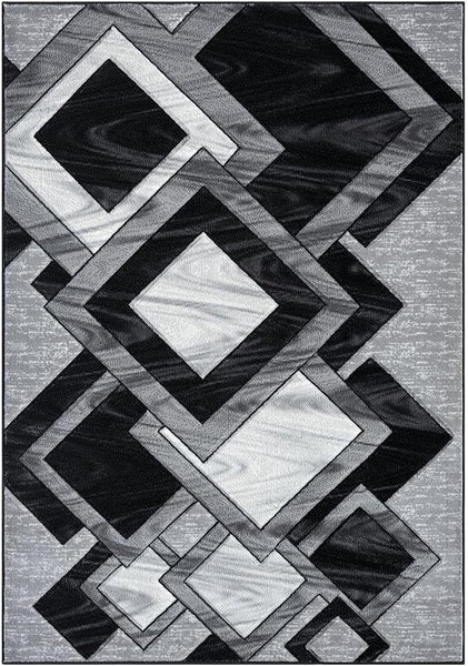 1pc Area Rug – Dazzling Abstract High-Weight Thick Design – Super Soft, Durable, Comfort-Feel Texture – Ideal for Living Room, Dining Room, Bedroom & Office Flooring