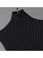 2025 newest suit high elasticity Women's loose suit, long wide-legged pants + shawl cardigan + turtleneck sweater fashion three-piece set Can be worn up to 70kg Suitable for female