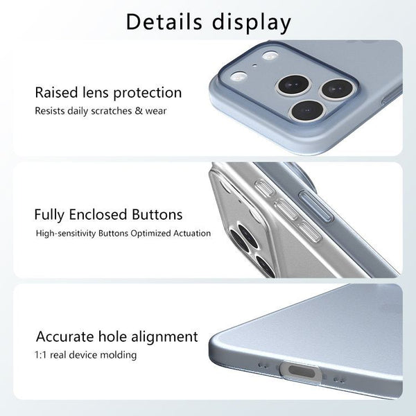 Phone Case - Shockproof Slim Protective Phone Case Compatible with iPhone 17/ 17 Pro / 17 Pro Max / 17 Air – Soft Anti-Scratch Cover for Everyday Use