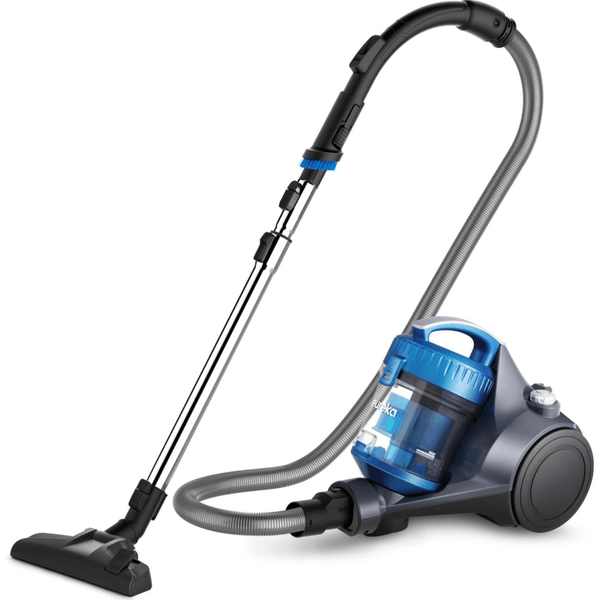 Midea EUREKA Whirlwind Canister Vacuum Cleaner, Cylinder Vacuum Cleaner - 700W Bagless Model with 1.5L Capacity Dust Cup, 2-in-1 Dusting Brush, Automatic Cord Rewind, Lightweight & Compact Design, Perfect for Pet Hair, Carpet Dust, Hard Floor Debris & Hom