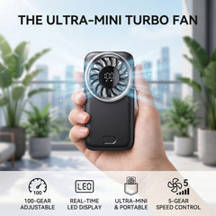 Mini Handheld Fan, 50% Smaller Portable Pocket Cooling Fan, 3-in-1 Stand Handheld Lanyard USB Fan, Summer Cooling Essential for Travel