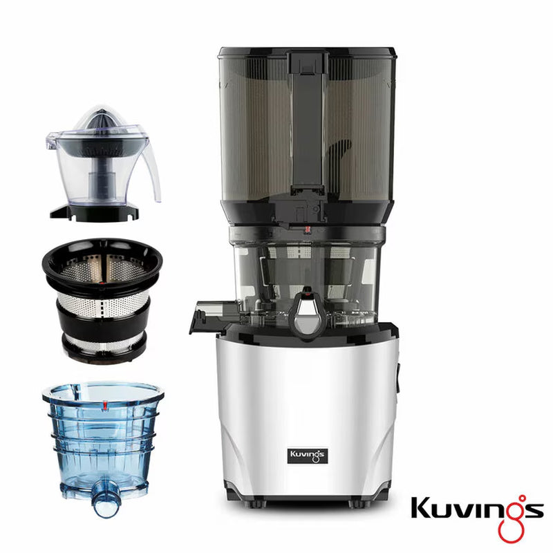 Kuvings Auto10S Slow Juicer with Citrus Attachment plus Ice Cream & Smoothie Set