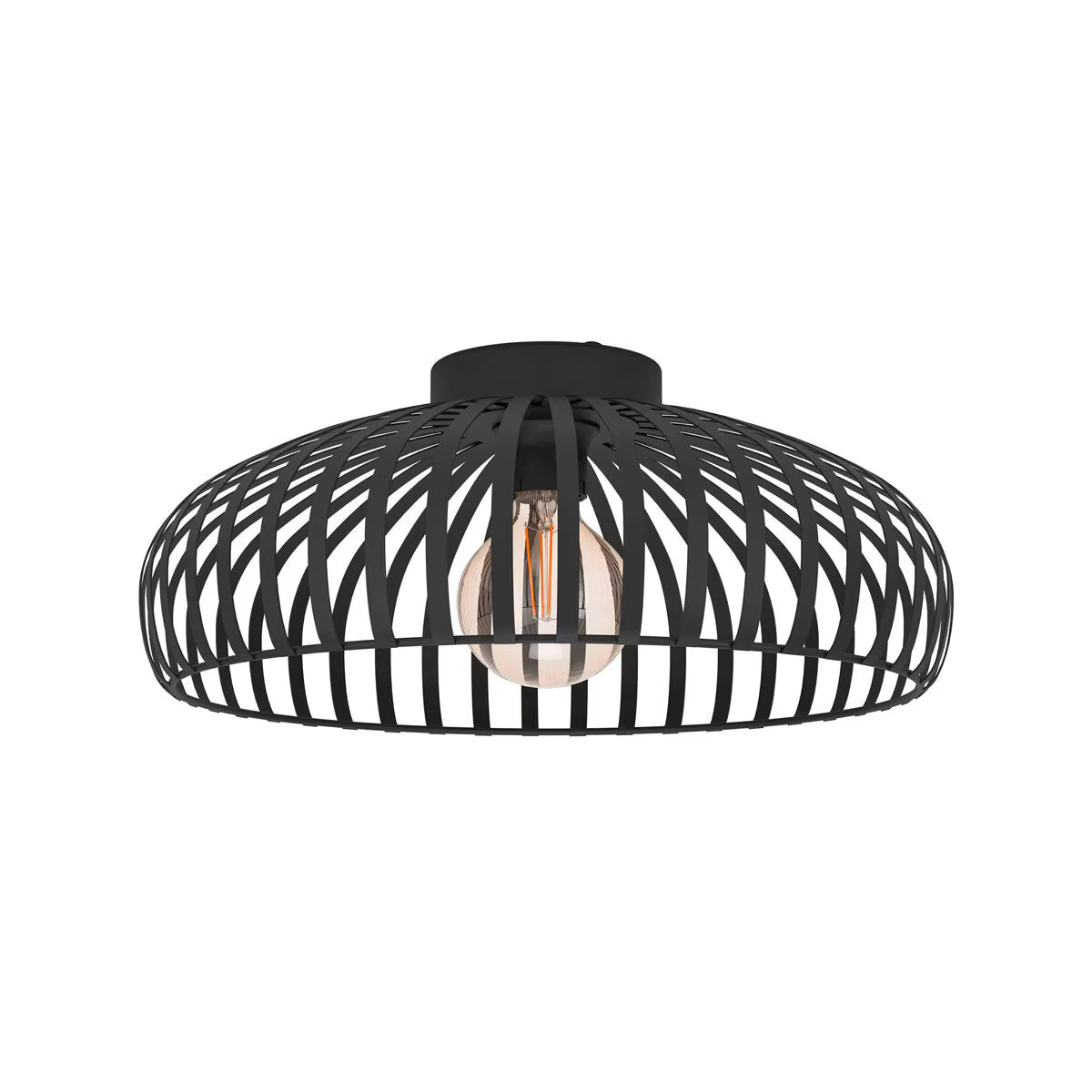 Eglo Mogano Ceiling Light in Black - 17
