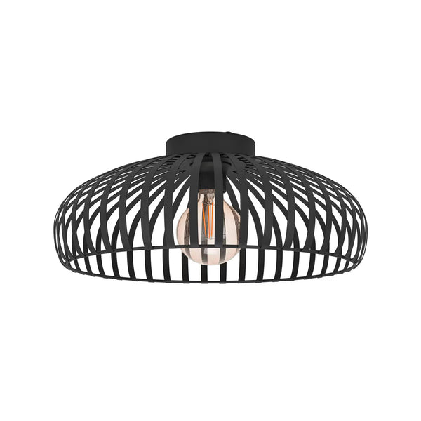 Eglo Mogano Ceiling Light in Black - 17