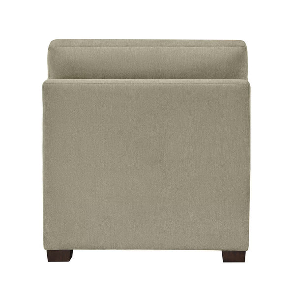 Thomasville Tisdale Beige Fabric Armless Chair