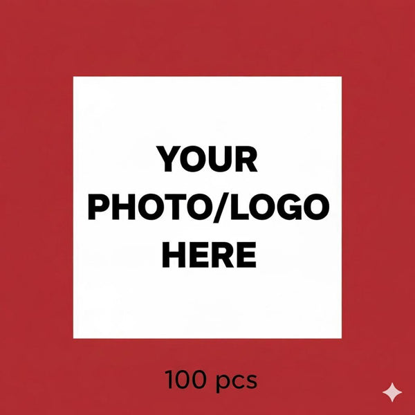 30/50/100pcs Custom UV DTF Transfer Stickers | 3 Sizes (3cm/5cm/8cm), Includes Clear D-Stickers, Compatible with Metal, Glass, Water Bottles, Coffee Mugs, Supports Custom Logos for Weddings, Birthdays, Car Decoration, Scrapbooking