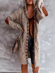 Rachel's Directional Women's Drawstring Hooded Cardigan