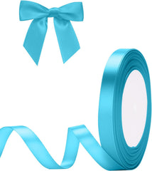 G2PLUS White Stain Ribbons - 22M Thick Fabric Gift Wrap Ribbons for Crafting, Wedding & Valentine'S Day Decoration