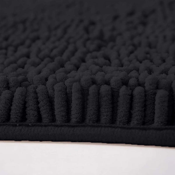 1pc Soft Chenille Bath Mat – Durable Chenille Rug with Non-Slip Backing, Stylish Bathroom Rug, Machine Washable Bath Mat, Non-Slip Area Rug for Shower Room & Home Use