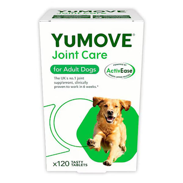 Yumove Joint Care for Adult Dogs, 2 X 120 Tabs
