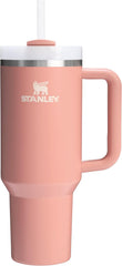 STANLEY Quencher H2.0 Flowstate Tumbler 1.2L - Cold for 11 Hours - Iced for 48 Hours - Metal Water Bottle with Straw, Handle and Lid - Dishwasher Safe - Travel Mug for Cold Drinks