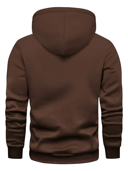 3 Counts Hooded Sweatshirt Men'S Light Version New Fleece Men'S Casual Versatile Fashion Trendy Brand Pullover Hoodie Mixed 3pcs Set