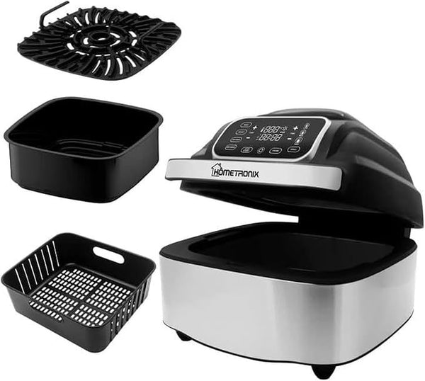 7L Air Fryer Health Grill & Oven Digital Low Fat Healthy Grill Fryer Cooker 1800W Oil Free for Grilling Frying Baking Roasting Dehydrator