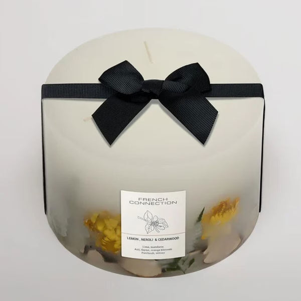 French Connection Botanical 1.5Kg Candle in Lemon, Neroli, & Cedarwood