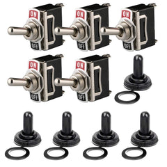Gebildet Metal Toggle Switch 25A 12VDC/15A 24VDC/10A 250VAC/ 15A 125VAC SPST On/Off 2Pin 2 Position