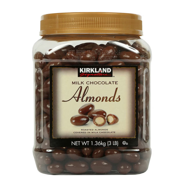 Kirkland Signature Milk Chocolate Almonds, 1.36Kg