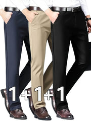 [Tongtongbang OBM] 3pcs Set Men'S Classic Stretch Trousers Casual All-Match Daily Long Pants