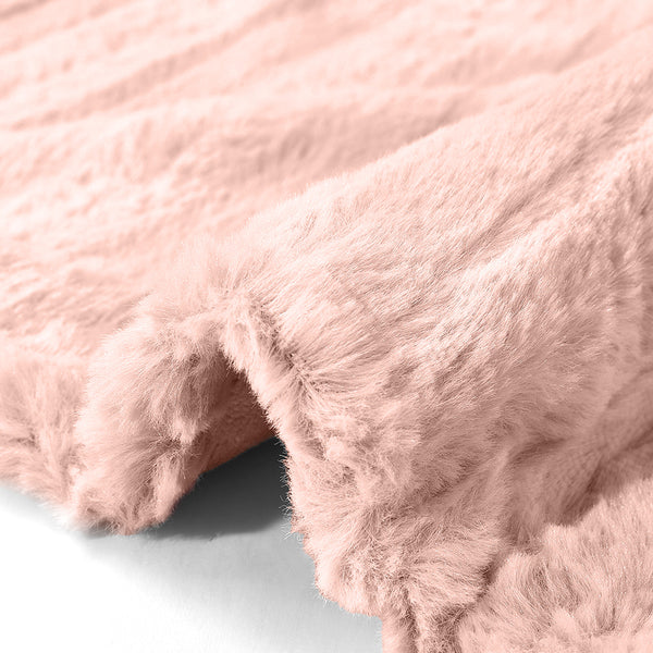 3pcs Faux Rabbit Plush Bedding Set, Soft Fluffy Comfortable Thicken Warm Autumn-Winter Duvet Cover & Pillowcase Set, Machine Washable, Ideal for Hotel, Guest Room, Bedroom, Home Use,Christmas Presents, Single/Double/King/Super King Size (1*Duvet Cover + 2