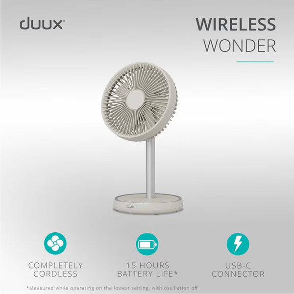 Duux Rize Fan in Stone, DXCF92UK