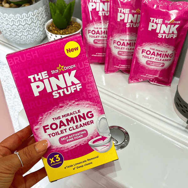 6 x The Pink Stuff The Miracle Foaming Toilet Cleaner 3 Pack