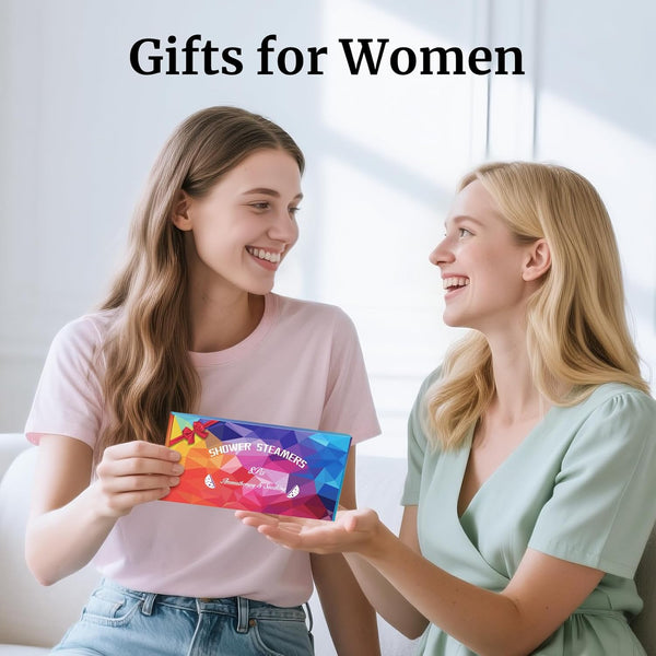 Birthday Gifts for Women: Linkax 8 Pcs Shower Steamers Aromatherapy Bath Bombs SPA Self Care, Small Relaxation Thank You Gifts for Women Men Mum, Christmas Stocking Fillers Stuffers for Teen Girls