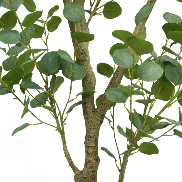 Artificial 6.5Ft Eucalyptus Tree in French Crock Planter