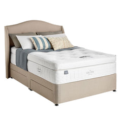 Silentnight Geltex 4000 Pocket Boxtop Mattress & Sandstone Divan in 4 Sizes